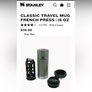 Stanley Classic Travel Mug French Press